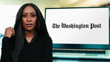 Karen Attiah and The Washington Post Logo (Credit: karenattiah.com and Shutterstock)