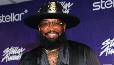 Pastor Mike Jr. attends the 41st Stellar Gospel Music Awards Press Room at Spectrum Center on August 15, 2026 in Charlotte, North Carolina. (Photo by Leon Bennett/Getty Images for Central City Productions)